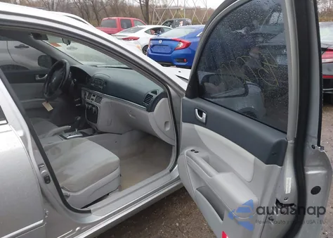 2008 Hyundai Sonata Gls V6 from USA, damaged, VIN 5NPET46F68H349257